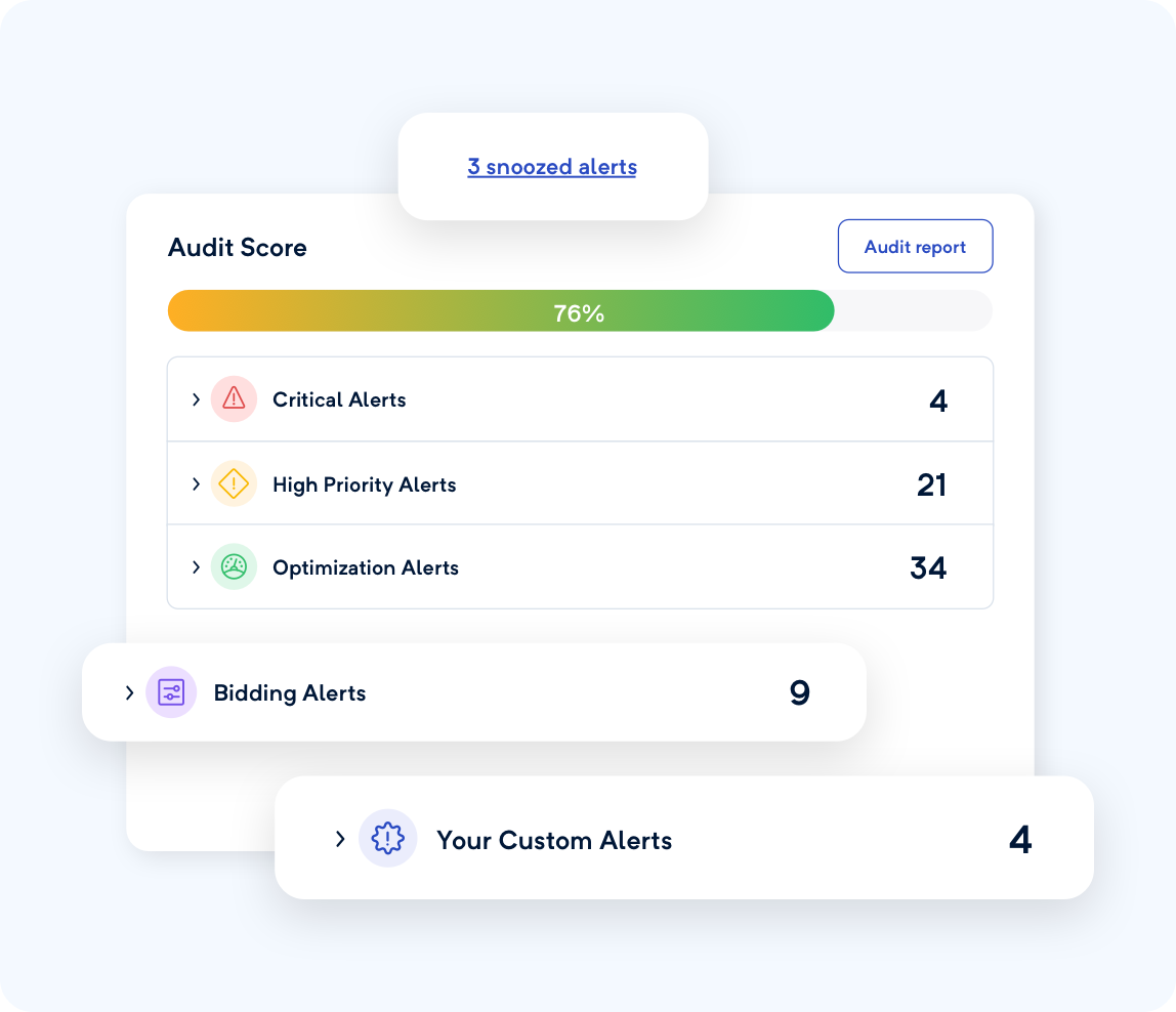 Get 100+ daily checks for your accounts